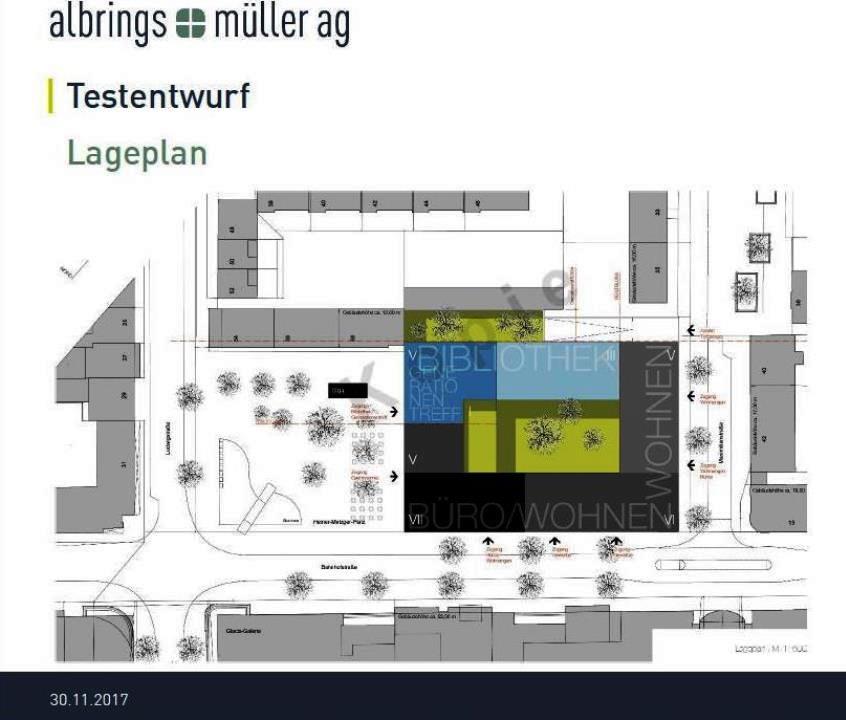 Generationsübergreifende Nutzung auf dem LEW-Areal