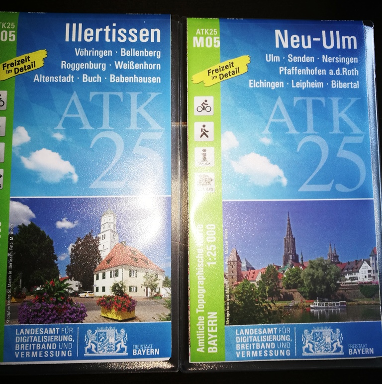 Neue Freizeitkarten für den Landkreis Neu-Ulm