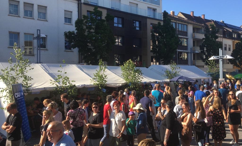 CSU-Stand beim Stadtfest